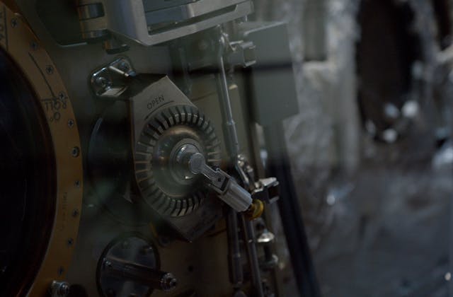 Mechanical equipment close-up